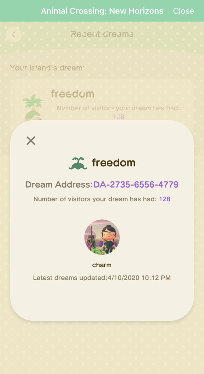 Anyone still playing #ACNH  feel free to dream on my island &amp; offer me some CC if needed x