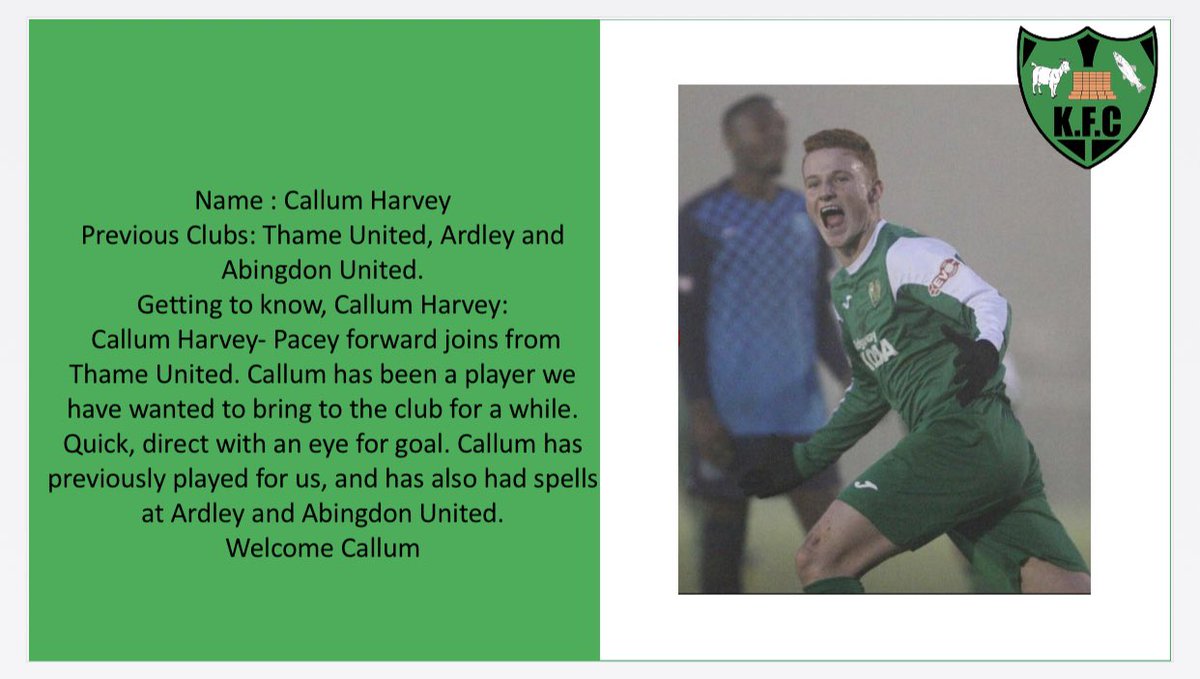 🚨🚨Deadline Deal Done🚨🚨

He’s back !! 
Callum Harvey joins the greens again ! 

Welcome back Callum !!

COYG 💚💚💚