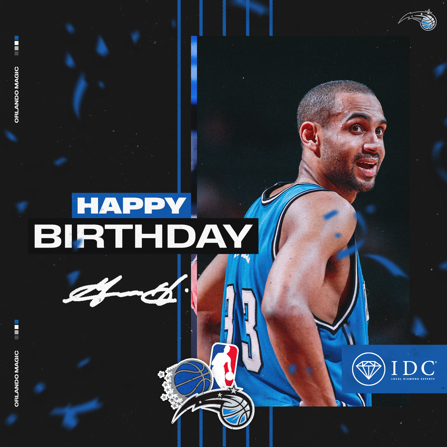  Wishing Happy Birthday to Grant Hill! 