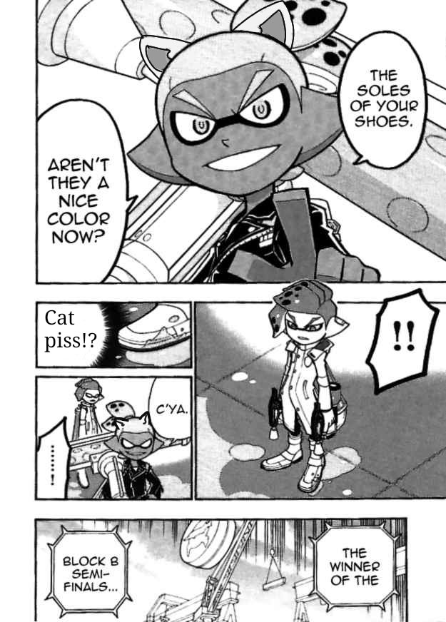 A thread of poorly edited catrider panels that I did in the middle of class instead of doing my work
