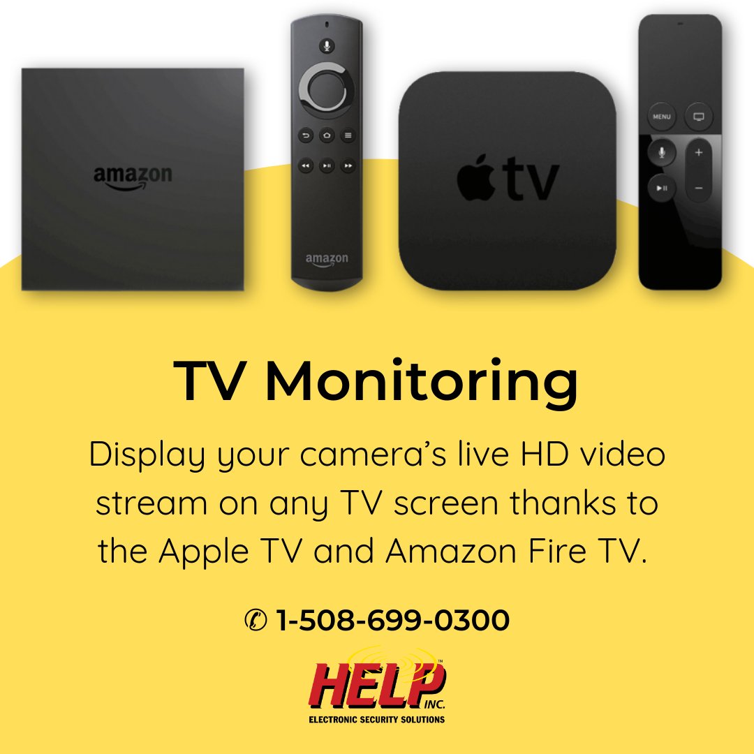 AskHelpInc's tweet image. You can now check on your kids or see who’s at the door from your TV. #securitysystem