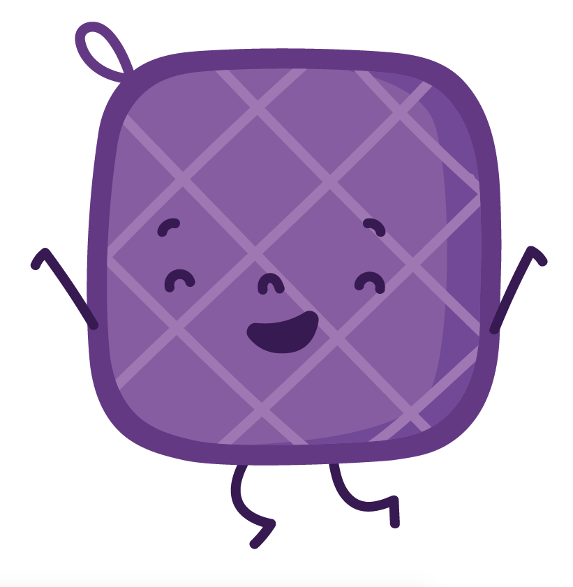 Today’s episode is also the introduction of Parker the Potholder. Parker is the first openly non-binary character from America’s Test Kitchen. They use they/them pronouns, love dance parties, and have a dream of one day opening their own diner.