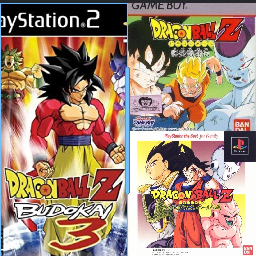 Seru On Twitter Dragon Ball Z Budokai 3 Ps2 Dragon Ball Z The Lengens Psx Dragon Ball Z Gokuu Gekitouden Gb