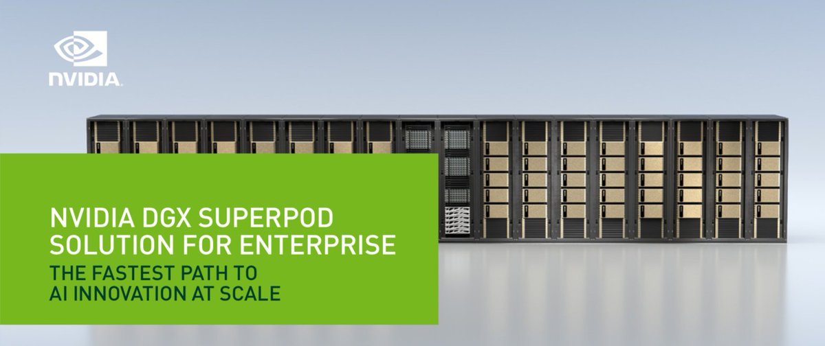 Your #AI Center of Excellence needs more than a reference architecture. We turned @NVIDIA #DGXSuperPOD into a full-service turnkey solution: plan-deploy-train-optimize, so your team can scale #datascience innovation in weeks not months nvidia.com/dgx-superpod #machinelearning