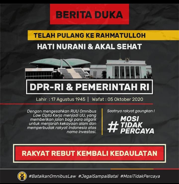 LandWoltERC20's tweet photo. #MosiTidakPercaya
#DPRIRIKhianatiRakyat https://t.co/LFVVEzGu1i