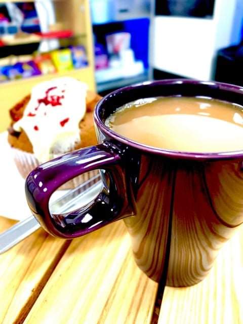 Amazing photo by Stephen Rutledge, makes our coffee look even better!
Can't go wrong with coffee and a muffin!