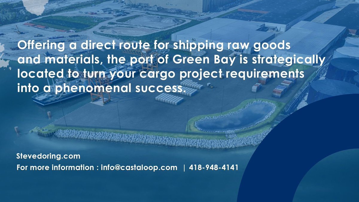 We are proud to announce our new partnership with <a href="/RGLlogistic/">RGL</a>! 
_
#stevedoring #castaloop #arrimage #bulk #wind #windturbine #windenergy #terminalhandling #cargo #maritime #greenbay