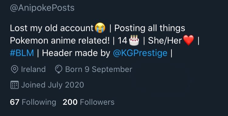 AnipokePosts's tweet image. Sorry I haven’t been posting, school is taking up so much of my time smh😭 But I just realised I reached 200 followers and I wanted to say thank you all so much!💜