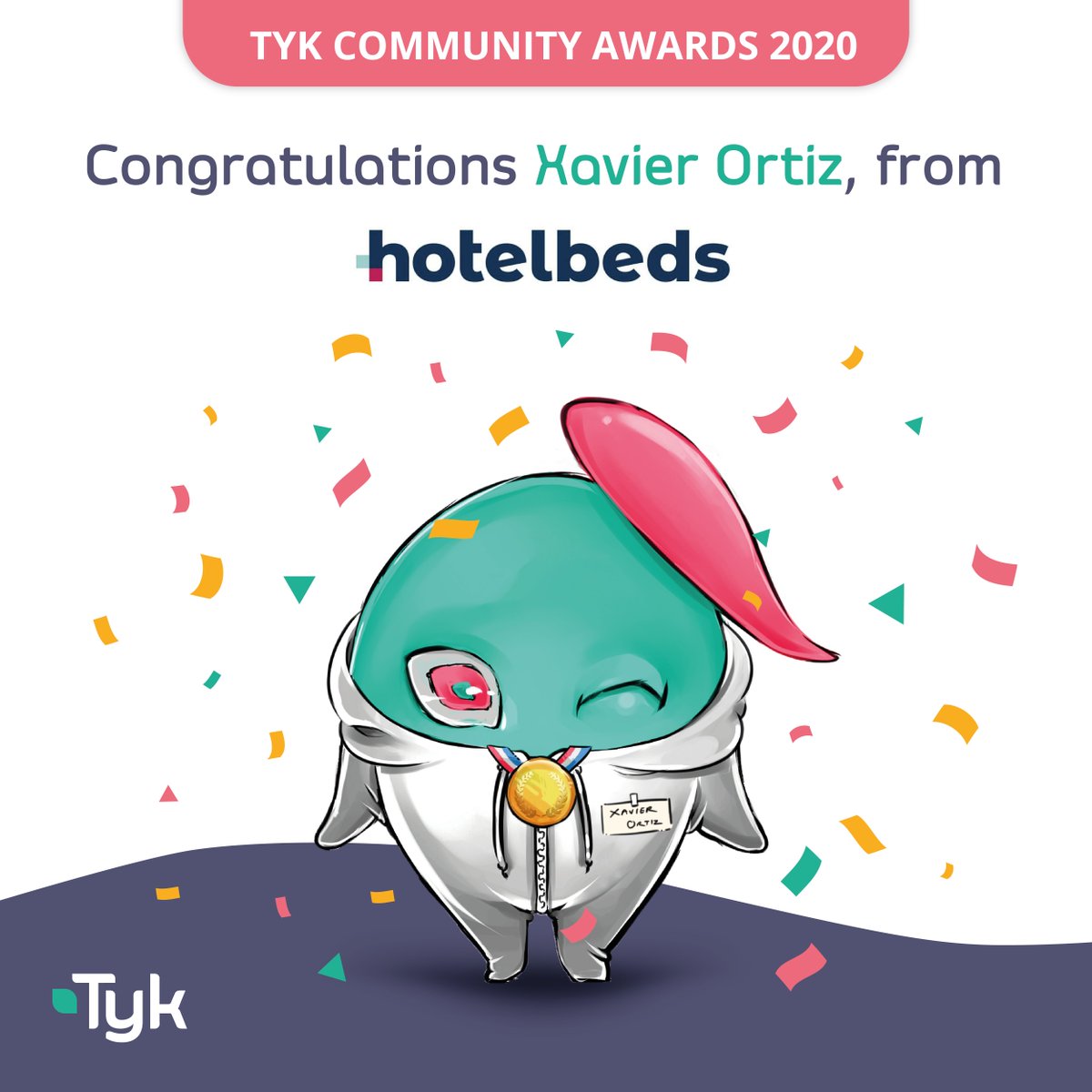 tyk_io's tweet photo. And the first of our Community Award winners is… Xavier Ortiz from @hotelbeds! 🥳

Xavier’s paid special attention to the Kafka analytics pump. He has submitted pull requests that enhanced how we deliver filtering. Nice one, Xavier! 🙌

https://t.co/2F0HNIguJT https://t.co/k9MRlhk28R