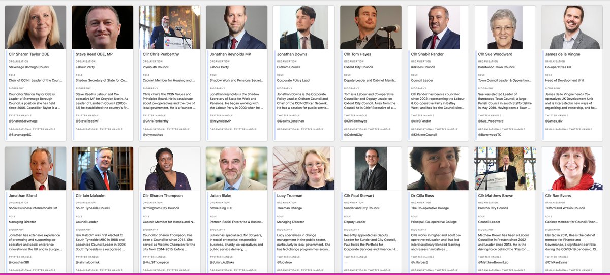 CoopInnovation's tweet photo. There's a wealth of #Coop #ValuesandPrinciples in store at #CCIN2020 which runs from 6-8 October.
Check out the full list of Speakers: https://t.co/Yhj8sRnKPC
Spot anyone you know? https://t.co/k7Sqkpqr8k