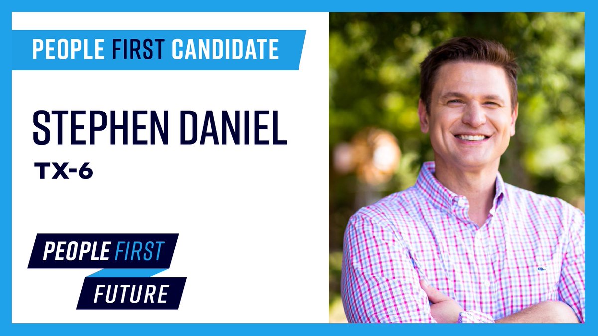 As an attorney,  @stephendaniel has taken on the insurance and pharmaceutical Industries gouging hardworking Texas families trying to get by. In Congress, Stephen will work to guarantee affordable health care and lower prescription drug prices for every Texan.