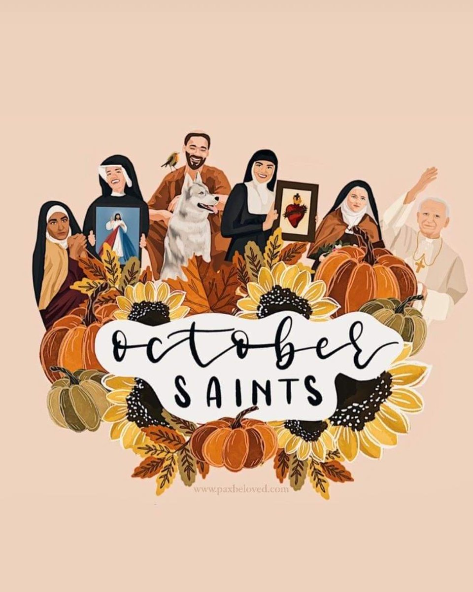 Some of the great saints we celebrate this month. Pray for us!