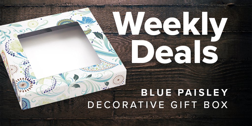 aspecialtybox's tweet image. Find exciting savings on this weeks weekly deals at aspecialtybox.com! #BackeryBoxes #CookieBoxes #ChocolateBoxes #DiscountBoxes