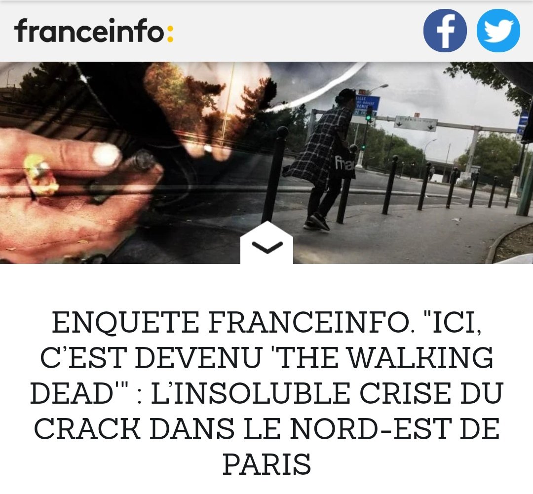 6/25 La "Coline au crack" et la place Stalingrad, deux zones de trafic et de consommation. parisiennes, seront régulièrement dépeintes dans la presse comme les nouveaux bas-fonds contemporains où sombrent des corps esclaves du produit, condamnés à la débauche et à l'indigence.