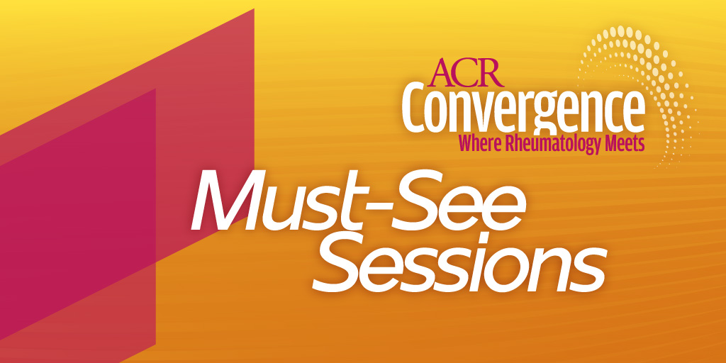 Featured #ACR20 session. Address Racial Disparities in Rheumatology: RA, OA &amp; Arthroplasty with Jasvinder Singh, MD &amp; Susan Goodman, MD. Details → acr.tw/3jolyDX