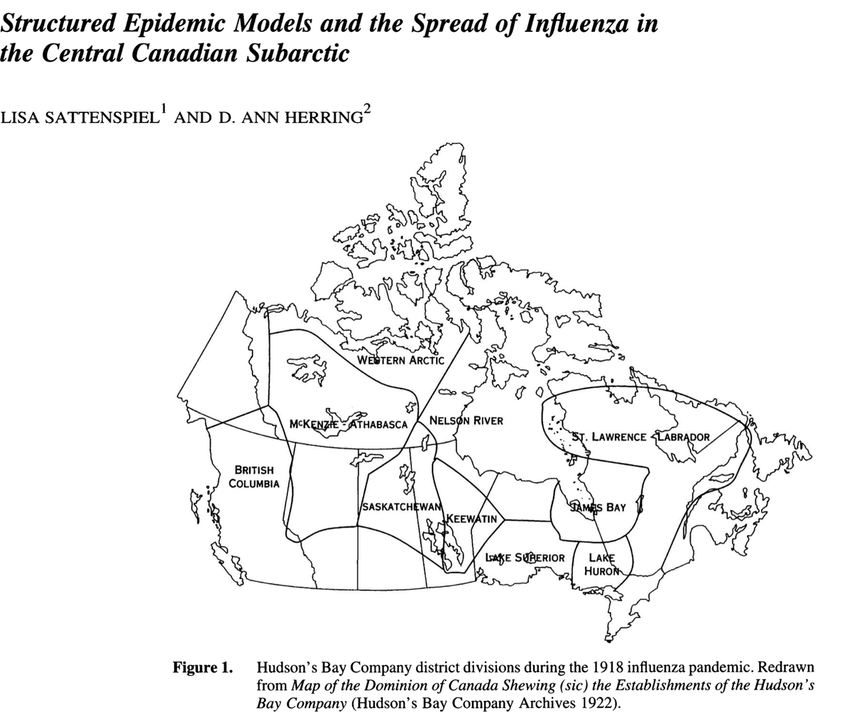 One of my favorite papers of all time (Sattenspiel & Herring 98) couples data from fur traders during the 1918 flu pandemic in Canada to meta-population models to show a similar effect of hierarchical structure on the shape of epidemic curves.  https://www.jstor.org/stable/41465622  5/15