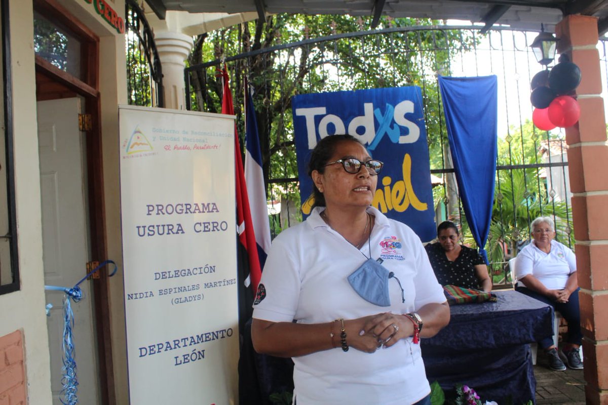 DeTelica's tweet photo. #Telica Reapertura de ventanilla de atención de Usura Cero en Telica, para atención directa a los protagonistas de este emblemático Programa del Gobierno Sandinista #2021PatriaBenditayLibre🇳🇮 https://t.co/w82sAGPYTP