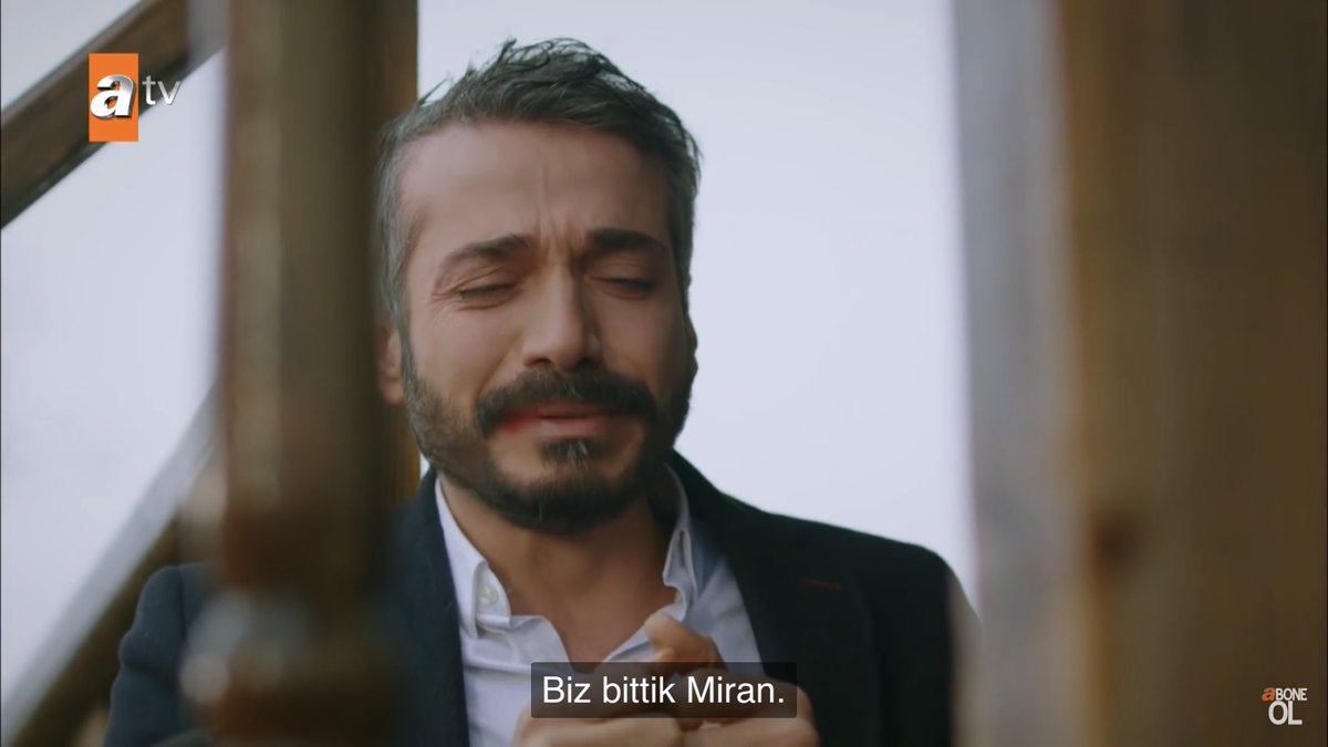 4- When Miran refused to believe that Dilsah and Hazar were in love , he fought with Miran and hit him to make him go back to his senses he did not care if he would lose Miran for the sake of this he just wanted to show him the truth! ( a true brother & friend!) +  #Hercai