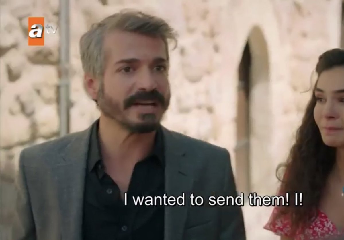 7- And finally in the last episode how he supported ReyMir in front of Sadoglus and was trying so hard to help them escape from all of this he is the only one who feels and understand their love for each other , he keeps trying to bring them together +  #Hercai