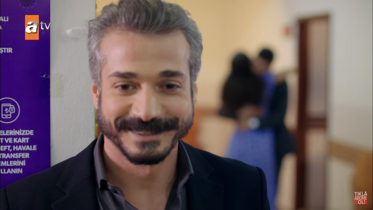 His happiness when they did not get divorced and heard that Reyyan was pregnant ( he’s gonna he the best uncleever cannot wait for his scenes with ReyMir babies ) #Hercai  #Firat  #CahitGök