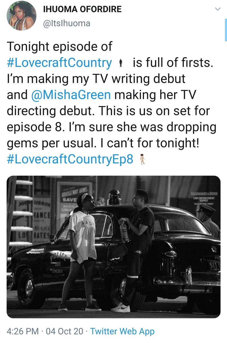 Why on earth was an episode dealing with the murder of Emmett Till written by a Nigerian woman?  #LovecraftCountryEp8  