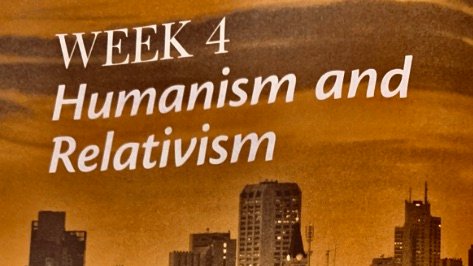 RatioChristiWMU's tweet photo. This evening: another two-pronged study in Jesus Among Secular Gods, this time on Humanism and Relativism. We have been opening these video calls up to anyone, so feel free to tune in if interested! (7-830pm)
Meeting link: https://t.co/7lMSEf8DPF https://t.co/EWjdDOVdOE