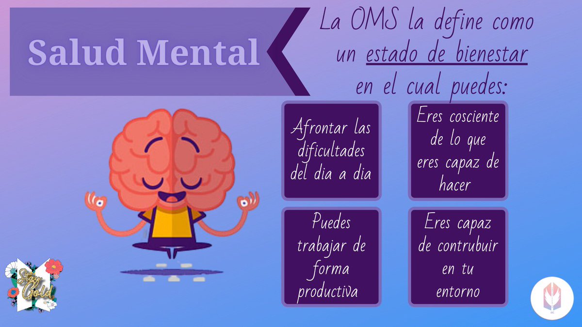 BTS_AHC_SPN's tweet photo. #StayGoldWeek✨
Salud mental no solo es la ausencia de enfermedades mentales, sino que es un estado completo de bienestar físico mental y social.😌
“Lo que piensas, lo serás. Lo que sientas, lo atraerás. Lo que imagines, lo creerás”💜
~🐳#DiaMundialdelaSaludMental #BTS_AHC_SPN https://t.co/dzsVfsSw3i