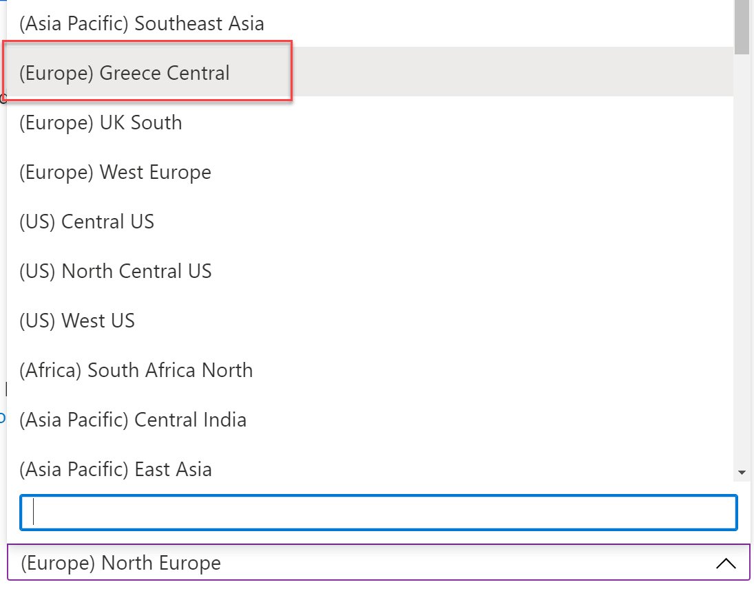 tiagocostapt's tweet image. Soon we will have Azure Greece regions! That&apos;s awesome for all my friends and Greek customers!!!  Microsoft announces plans for first datacenter region in Greece as part of “GR for GRowth” digital transformation initiative #Azure #MVBuzz 
news.microsoft.com/europe/2020/10…