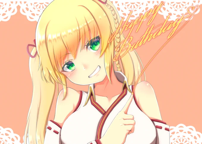 #いろは絵馬
新衣装がたのしみなの～
誕生日おめでとーごんごん 