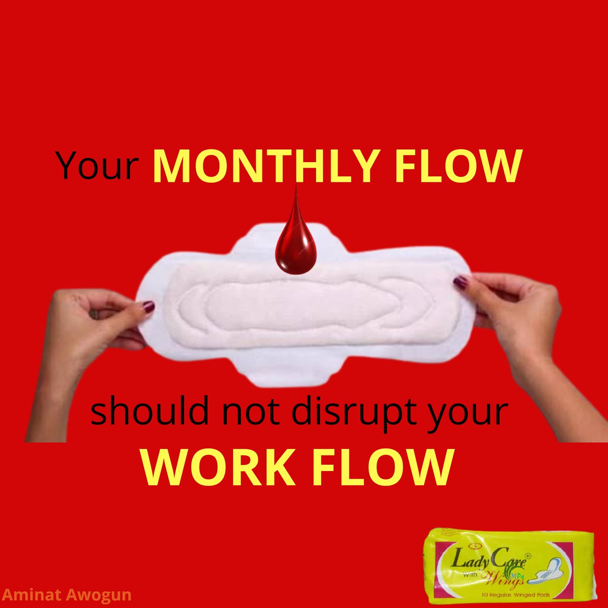 _Moreni_'s tweet image. Brand Ad Challenge : Day 2 with LadyCare with Wings.😎

LadyCare is a brand of sanitary products by Sankin Nigeria Limited. The pad is fully designed for Nigerian women, which makes it affordable, comfortable and health friendly. 
#Brandadchallenge
#copywritingchallenge