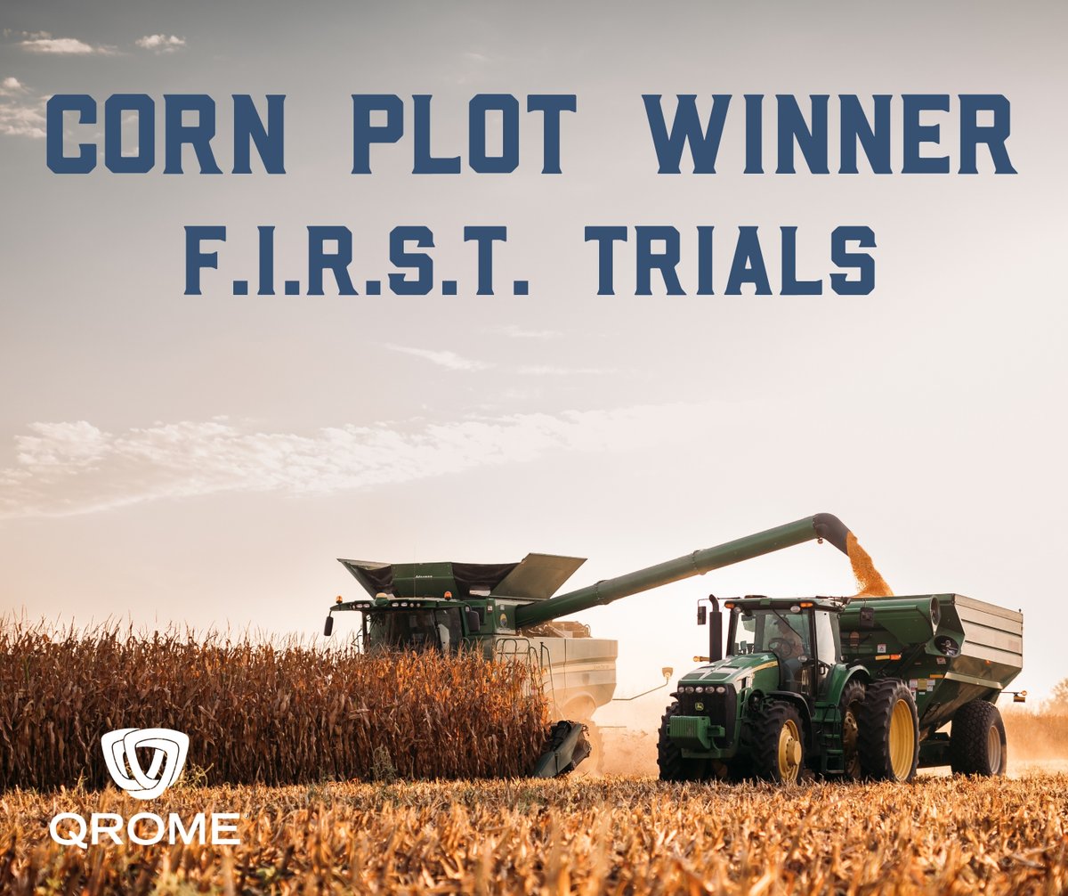 TheRightSeed's tweet photo. Qrome for the win! Hoegemeyer 7990 Q &amp; 8531 Q taking the win in the Columbus, Neb. FIRST Trials. Proven insect protection &amp; yield. #harvest20 https://t.co/zlbuupFwRK https://t.co/nXGasQmCuz