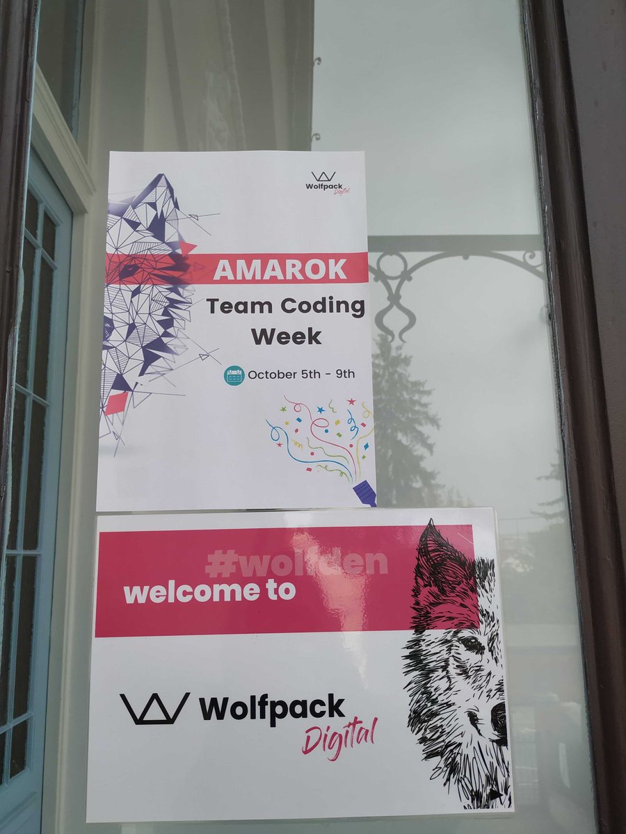 DigitalWolfpack's tweet image. 🤳🏻📧 #GoogleMeet is fine, communication on @Slack is fast, but nothing compares to when you exchange thoughts with your colleagues live.👨🏻💻👩🏻💻Today we started our Amarok Team #Coding Week - a time for bonding and syncing.🏡#TeamCoding #WolfpackDigital #Amarok #WeByte #Cluj #DevLife