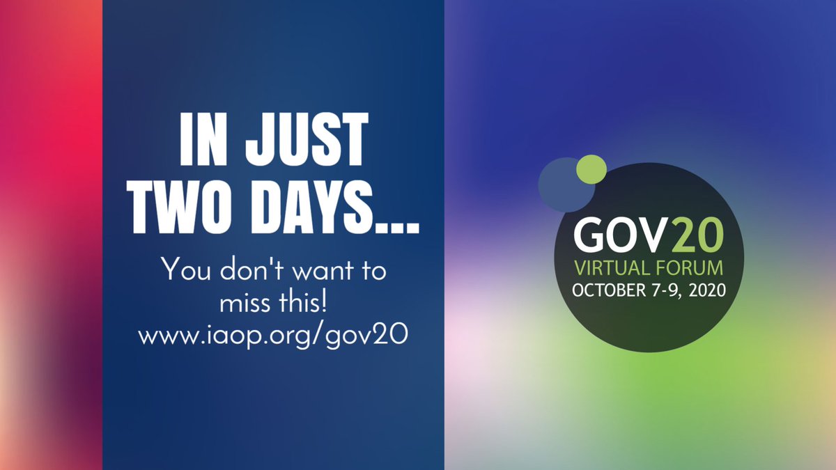 IAOP's tweet photo. #GOV20 is almost here! Hear success stories from @facebook, @bmsnews, @EverestGroup, @Avasant, @SirionLabs, @Neo_Group, @IronMountain, @BNYMellon, @HCSC, @AkzoNobel, and more! 

#governance #riskmanagement   

https://t.co/PEGtrB6KNj https://t.co/LW1nec3zWG