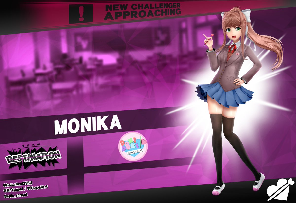 Out from the depths of the code, Monika makes her return!