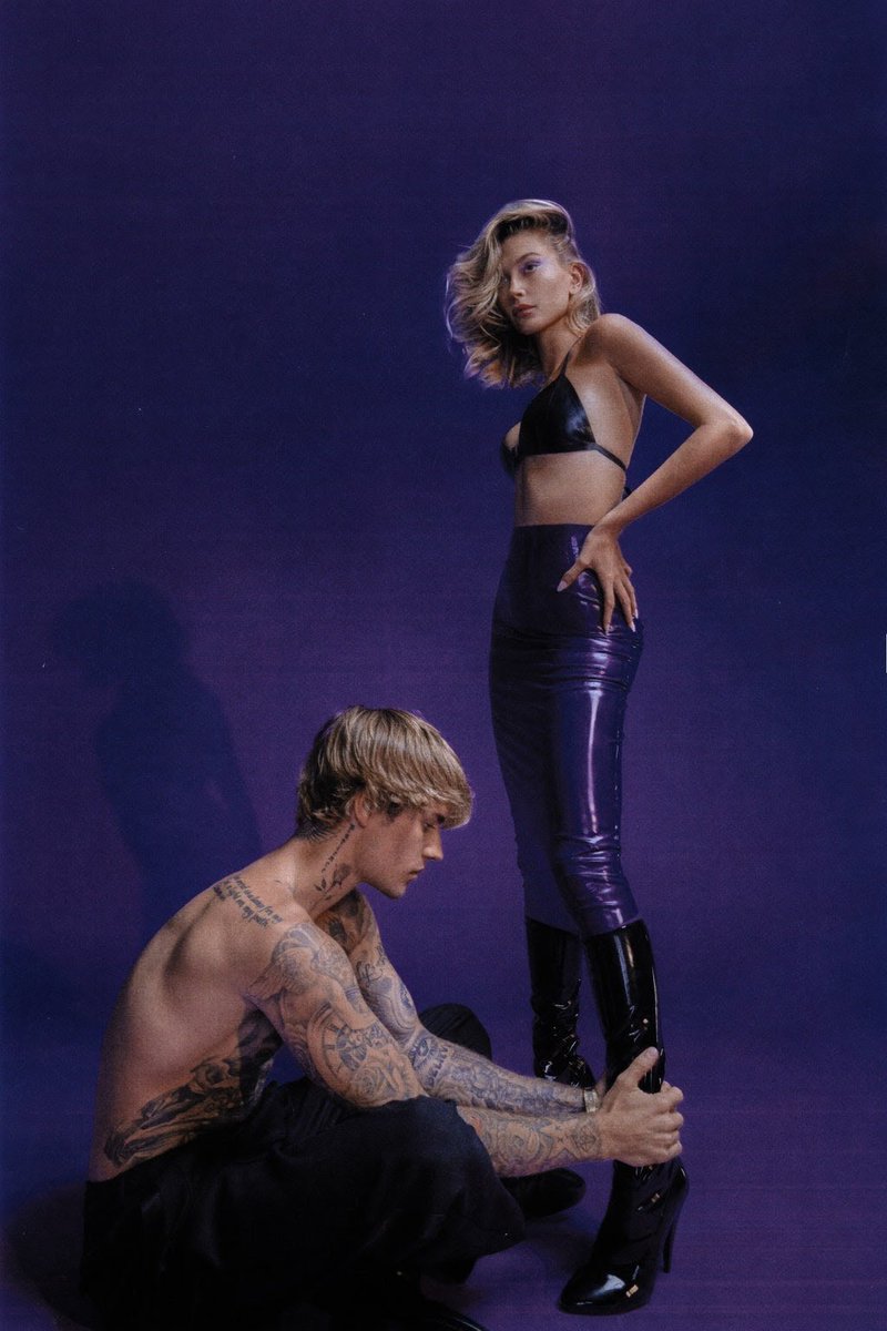 THE BIEBERS FOR VOGUE OMFG JUSTIN AND HAILEY THE SERVE