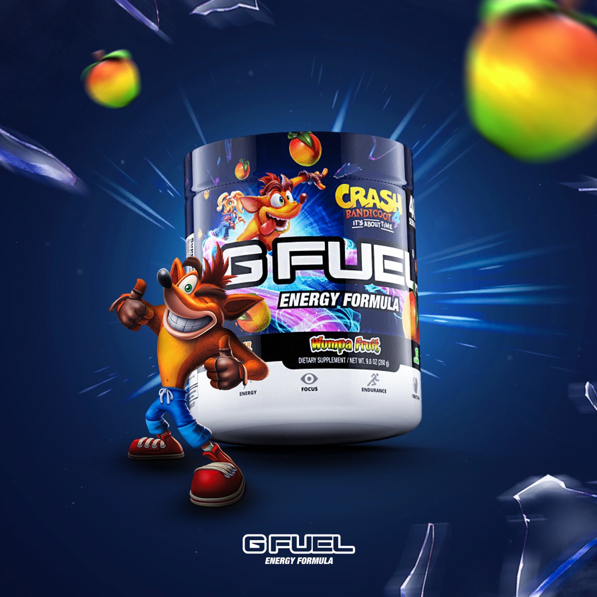 Crash Bandicoot Themed @GFuelEnergy Advertisement for their newest flavor!
HD: https://t.co/TJVIg1JghJ
➡️https://t.co/IHiok5qqO4 https://t.co/igVtkQZZXu