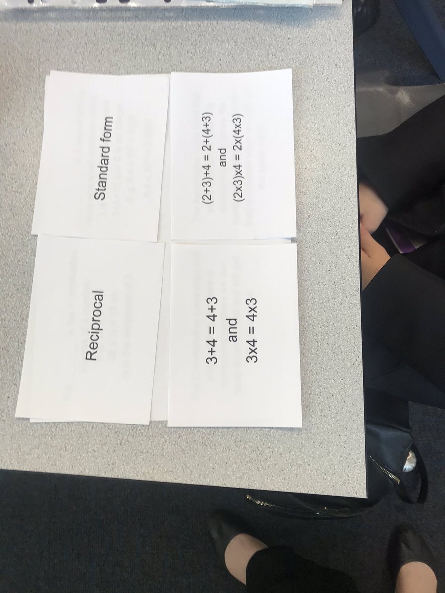 RJaneMaths's tweet image. A lovely idea from one of my year 7’s to help them revise from their need to know books. @ThorpAcademy #revisiontool #needtoknow