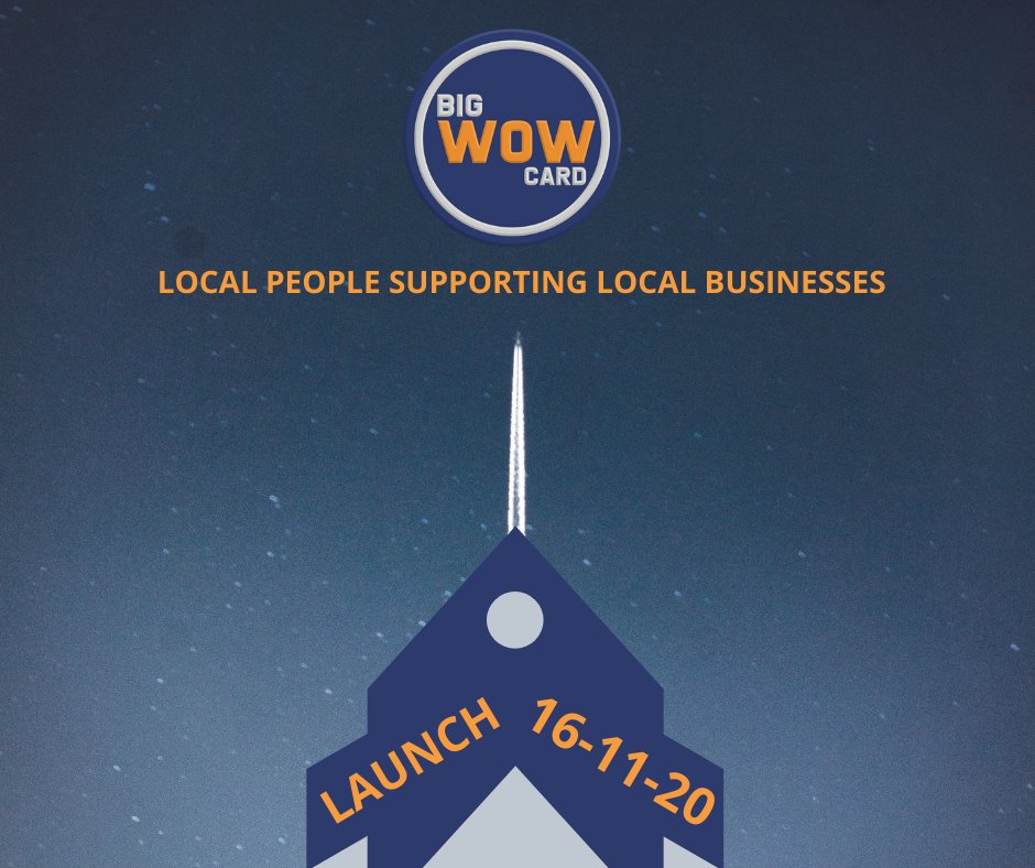 BigWowCard's tweet image. We are excited to announce that our official launch date is 16th November! 

We are launching in the North West first but will be coming to other regions as soon as we can! Watch this space! 

#bigwowcard #localpeoplesupportinglocalbusinesses 
#shoplocal #bolton #bury #manchester