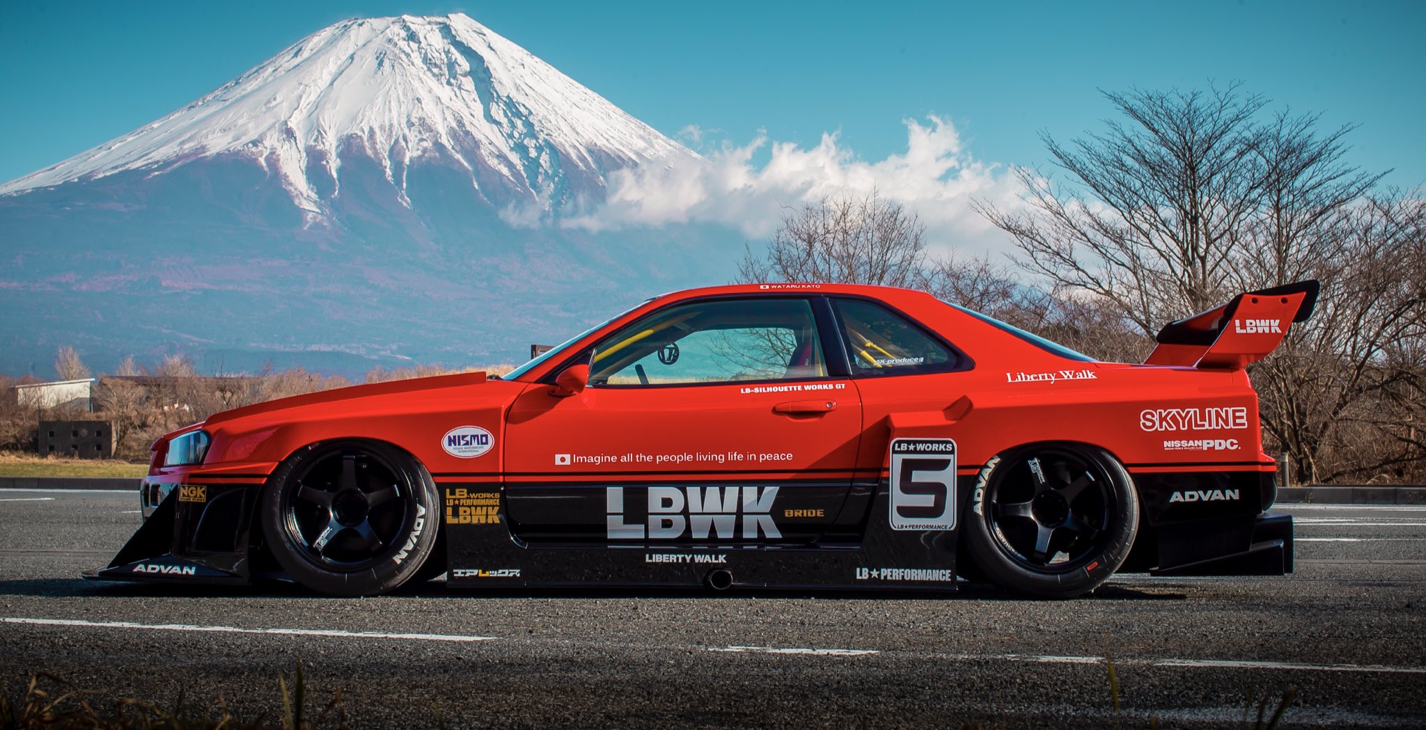 Skyline r34 Widebody