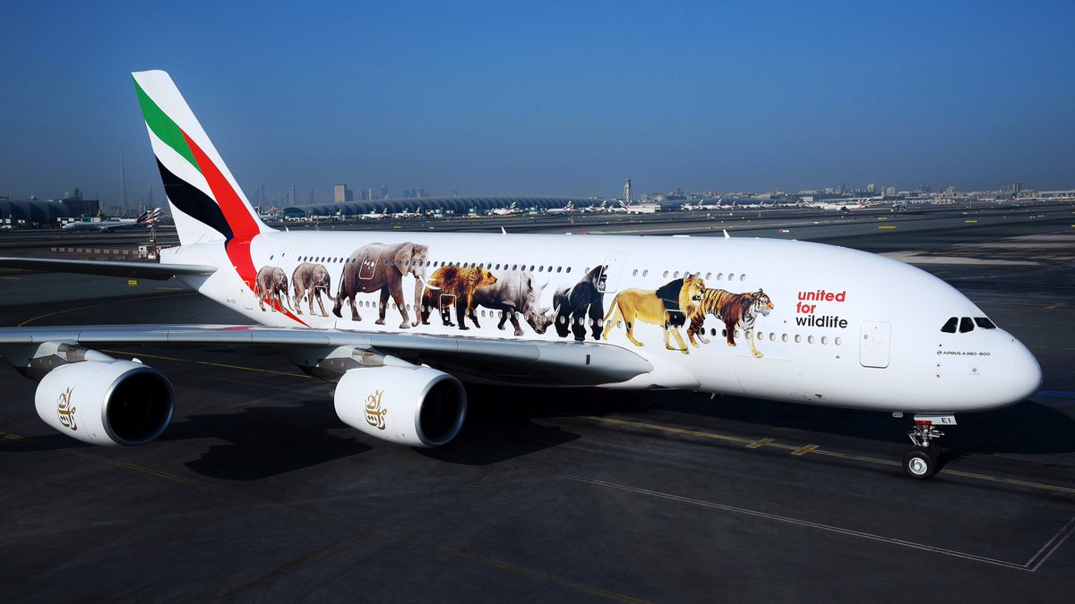 For example, Royal Mail is working with enforcement agencies such as Border Force to detect and seize illegal wildlife products trafficked through the global postal system. Emirates airline has repainted A380 jets with images of endangered species and the United for Wildlife logo