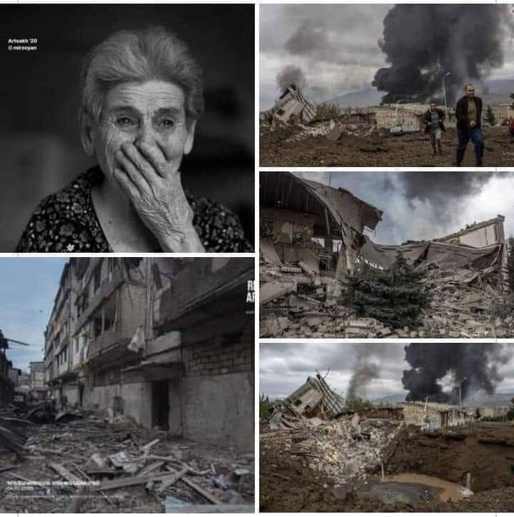 Vera28507850's tweet image. #TerroristAliyev who destroyed #Stepanakert