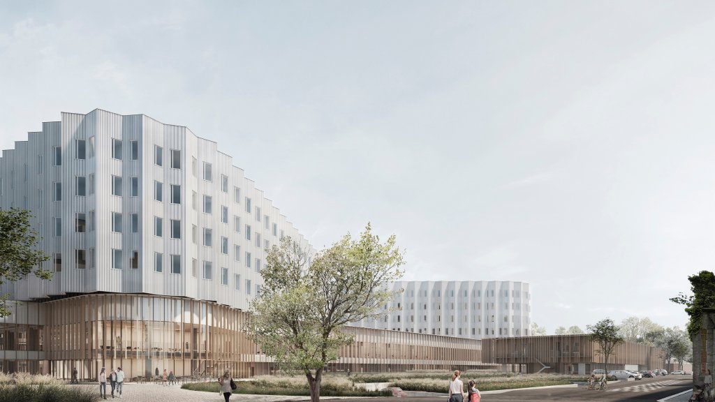 lecho's tweet image. Un hôpital du XXIe siècle pour le Tournaisis bit.ly/3iuQyB7 Par @calamitweet | #CHwapi