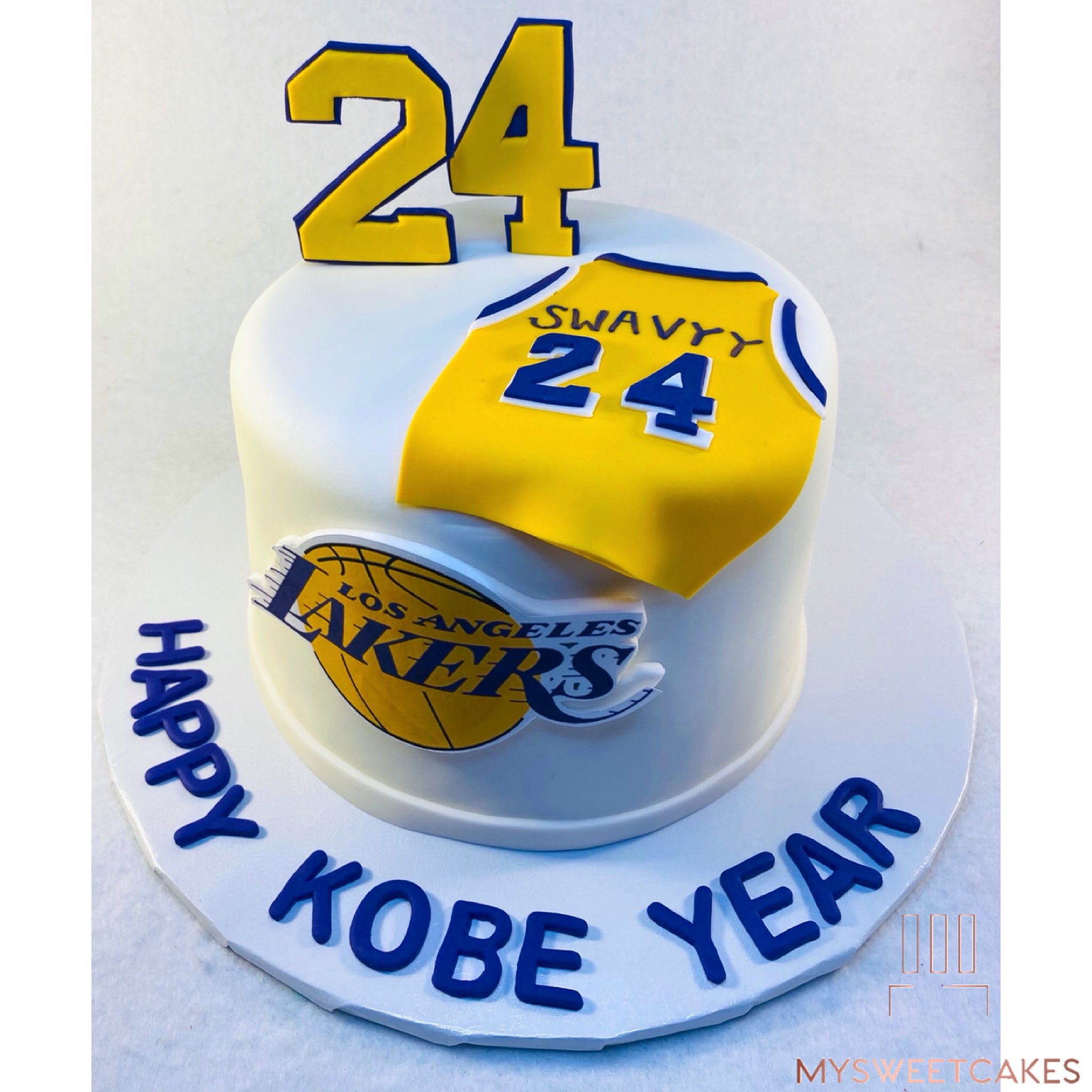 Kobe jersey cake 2025