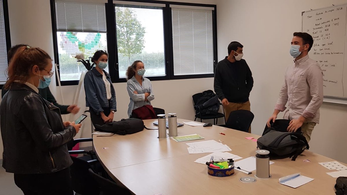 [Formation : Gestion des Ressources Humaines 💚] 

Ce soir, en direct du local d’Horus HealthCare Systems, débute la formation proposée par notre Président et notre Vice-Président 📝

La thématique du jour: comment gérer une équipe, sous la forme d’un d’escape game !

#WeAreJe
