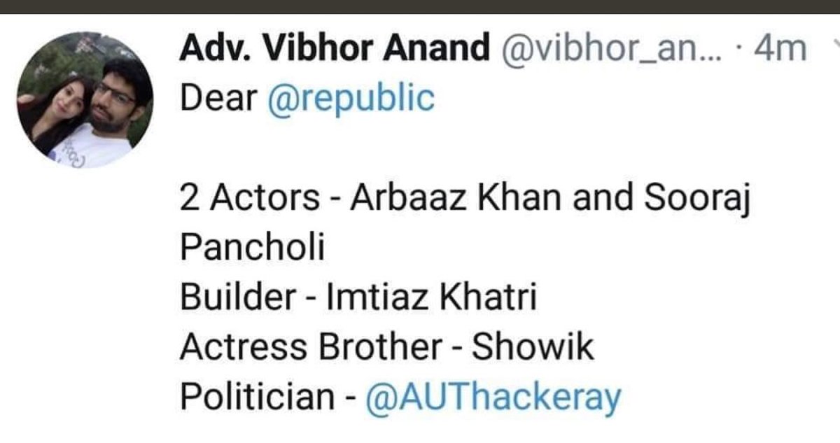 ShriRamJayam's tweet image. #SushantConspiracyExposed 
#SushantAIIMSTape
#SudhirGuptaSoldOut
#SudhirGuptabikgaya 
#SudhirGupta_muh_kholo_kuch_to_bolo
#SalmanDrugsMafiaKhanGangExposed