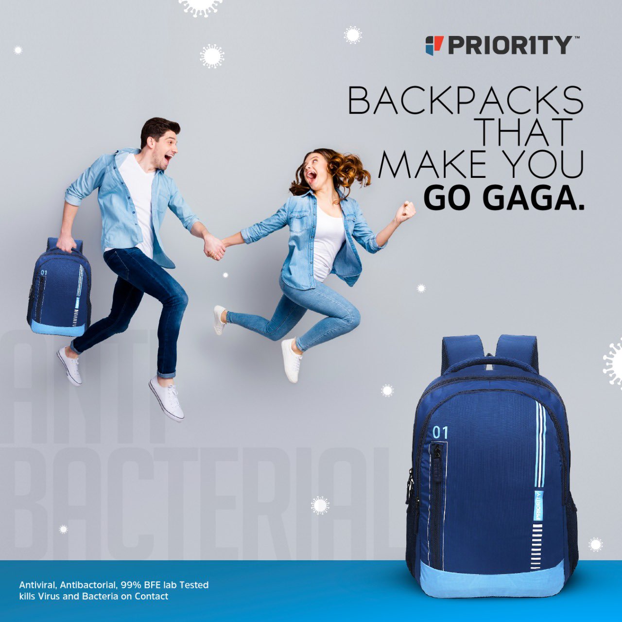 Buy Priority ARC Aqua Blue 2 Wheel Polyester Duffle Bag 56 cm Online at  Best Prices in India - JioMart.