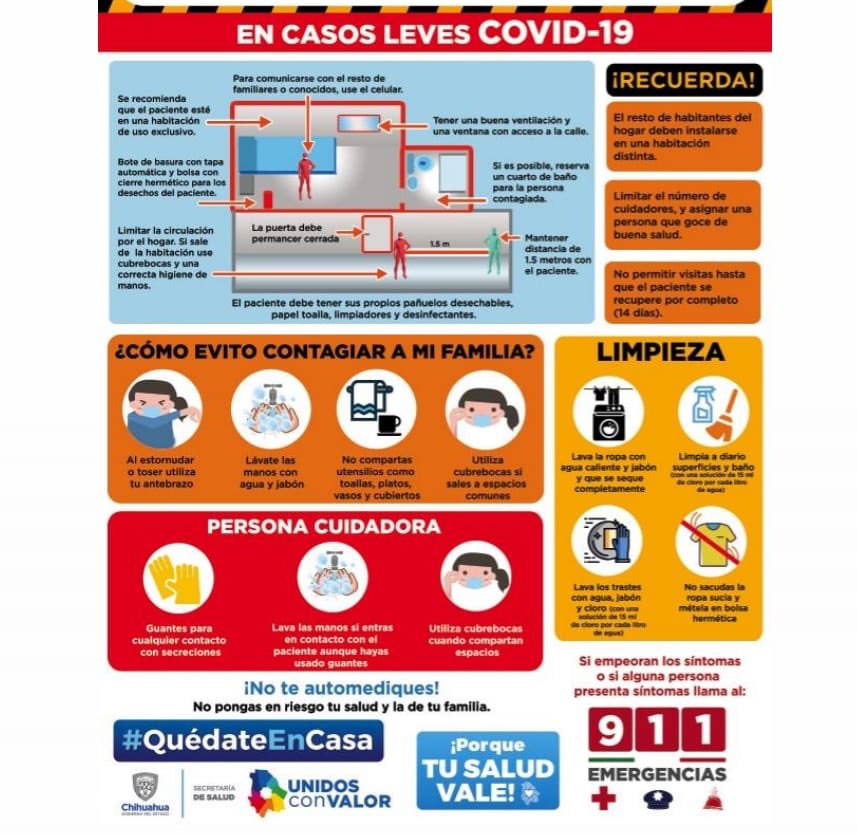 visual_19's tweet image. Si tienes #COVID19 o convives con alguien que lo tenga y los síntomas no son graves y no requiere de hospitalización, sigue estas medidas. Si te cuidas tú, cuidas a todos. 
#accesibilidad #inclusion #discapacidad #Prevención #PrevenirEsLaClave #contagios #QuedateEnTuCasa