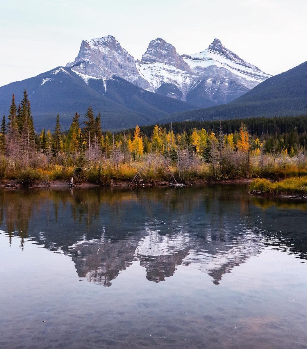 Are you planning on adventuring this week?
Stop by Three Sisters for a stroll and a few photos. They are looking particularly lovely these days! #canmore #lovecanmore 📸 @ldgarbs