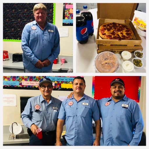 It's a Pizza Party!!
Thank you to our BRSA Custodial &amp; Grounds Team for your dedication &amp; hard work! We are Grateful for all you do and continue to do!
