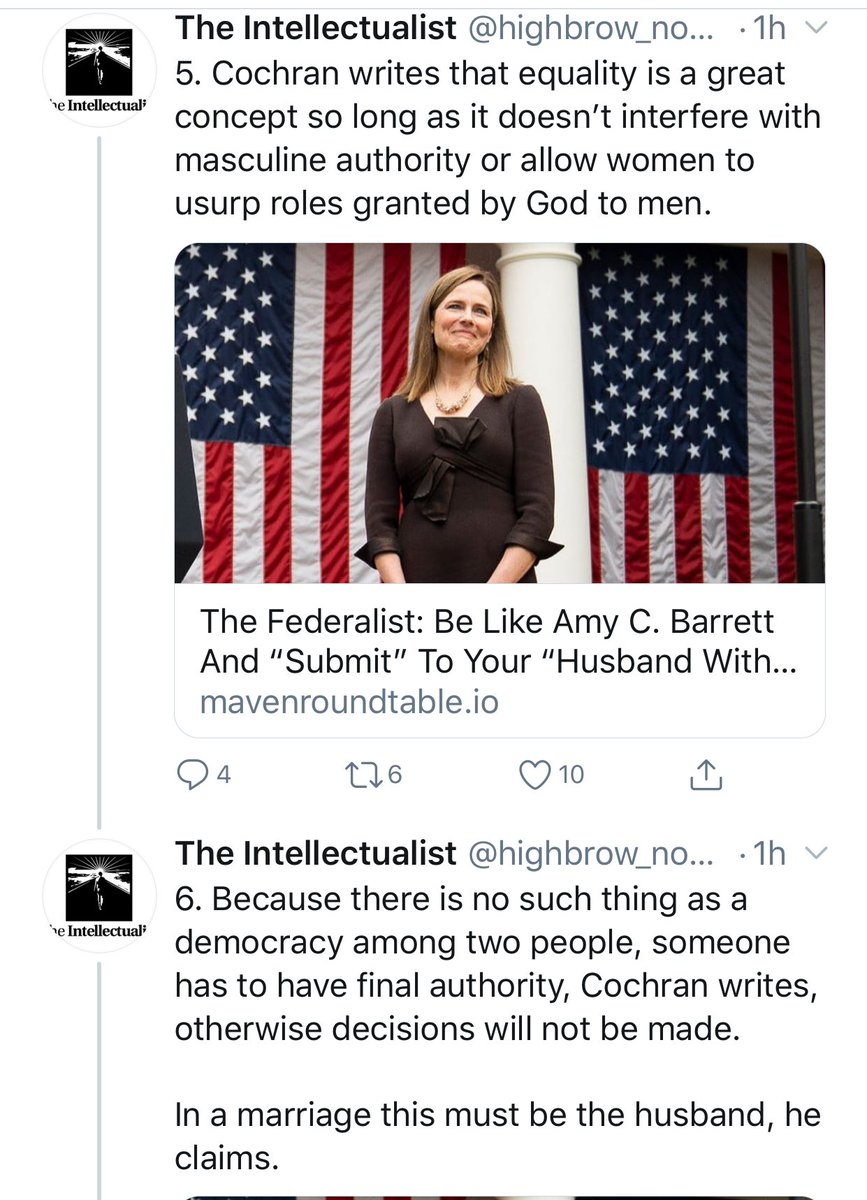 Conservatives in the US celebrate in Christian women the very things they pathologize in Muslim women, and with  #AmyConeyBarrett they have gone into overdrive h/t  @cpepp